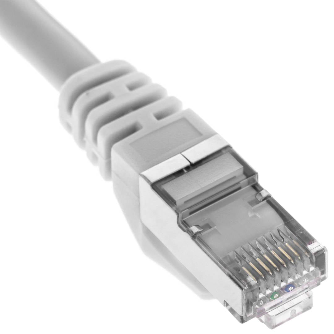 Cable de red ethernet Cat. 6a FTP de 2 m de color blanco
