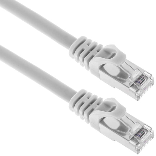 Cable de red ethernet Cat. 6a FTP de 3 m de color blanco