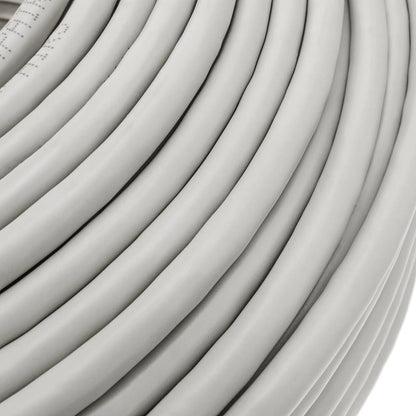 Bobina de cable de red ethernet Cat. 6 UTP de 305 m rígido de color gris