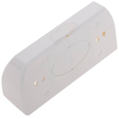 Caja de superficie de 208x62x102mm para 8 módulos de 45x22,5mm