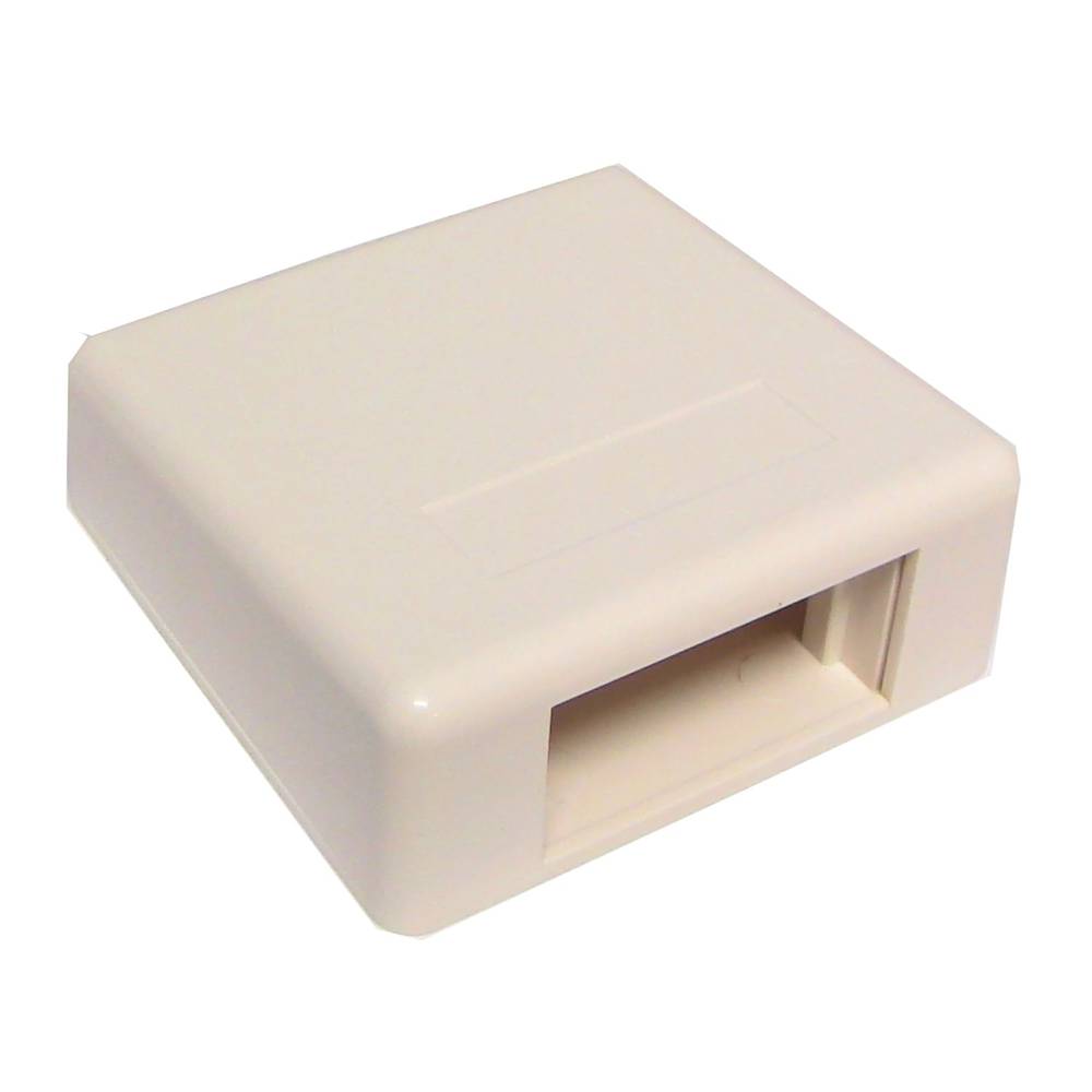 Caja de superficie de 80x80x30mm para módulo de 45x22,5mm