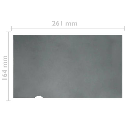 Filtro de privacidad 16:9. Protector para pantalla y monitor 12.1'