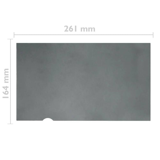 Filtro de privacidad 16:9. Protector para pantalla y monitor 12.1'