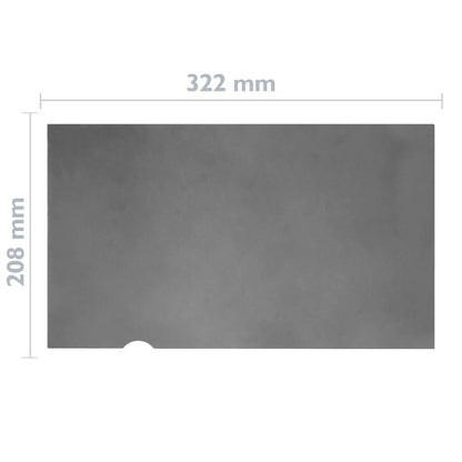 Filtro de privacidad 15.4' 16:10. Protector para pantalla y monitor