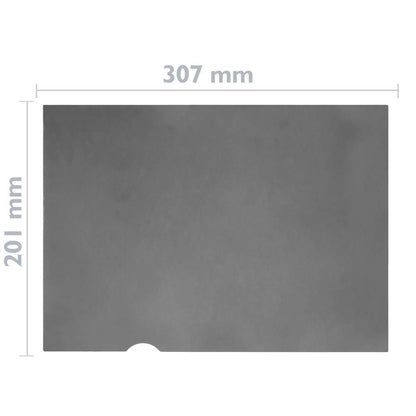Filtro de privacidad 16:10. Protector para pantalla y monitor 13' 307x201mm