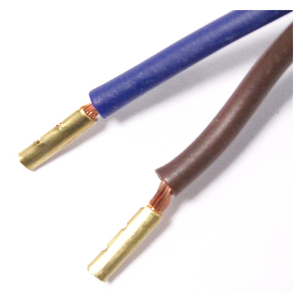 Cable eléctrico decorativo de tela 5m 2x0.75mm de color verde
