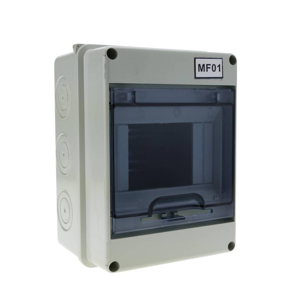 Caja de distribución eléctrica SPN 5M IP65 de superficie de plástico ABS HT