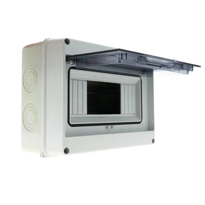 Caja de distribución eléctrica SPN 8M IP65 de superficie de plástico ABS HT