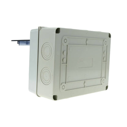 Caja de distribución eléctrica SPN 8M IP65 de superficie de plástico ABS HT