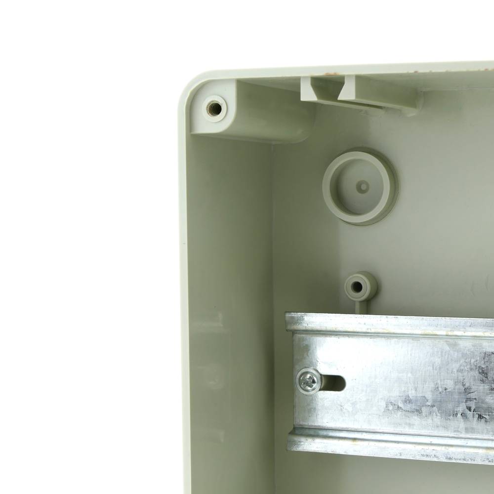 Caja de distribución eléctrica SPN 8M IP65 de superficie de plástico ABS HT