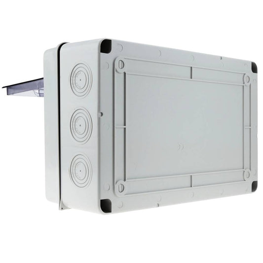 Caja de distribución eléctrica SPN 12M IP65 de superficie de plástico ABS HT