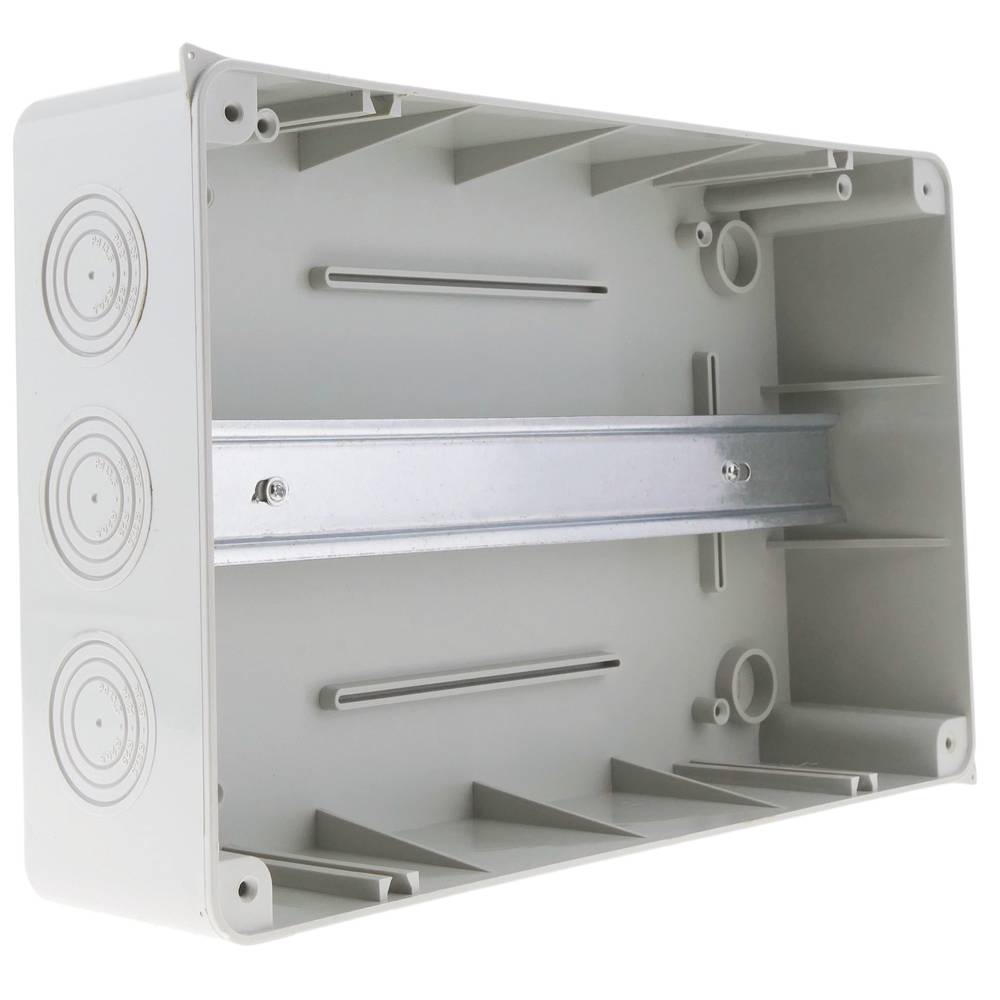 Caja de distribución eléctrica SPN 12M IP65 de superficie de plástico ABS HT