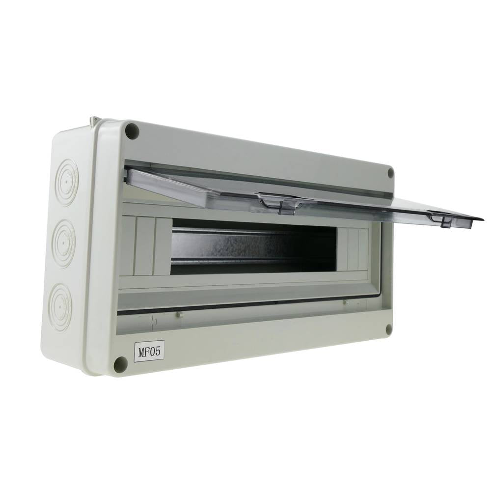 Caja de distribución eléctrica SPN 18M IP65 de superficie de plástico ABS HT