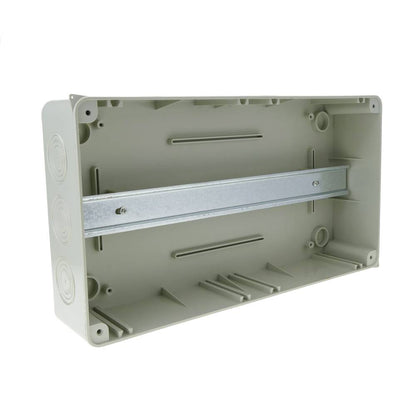 Caja de distribución eléctrica SPN 18M IP65 de superficie de plástico ABS HT