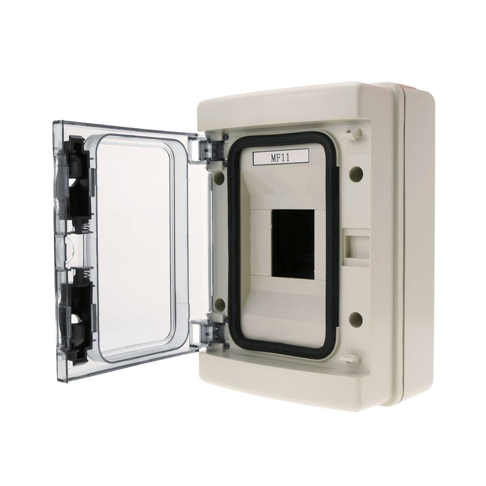 Caja de distribución eléctrica de 4 módulos de superficie de plástico ABS SPN IP65 HA