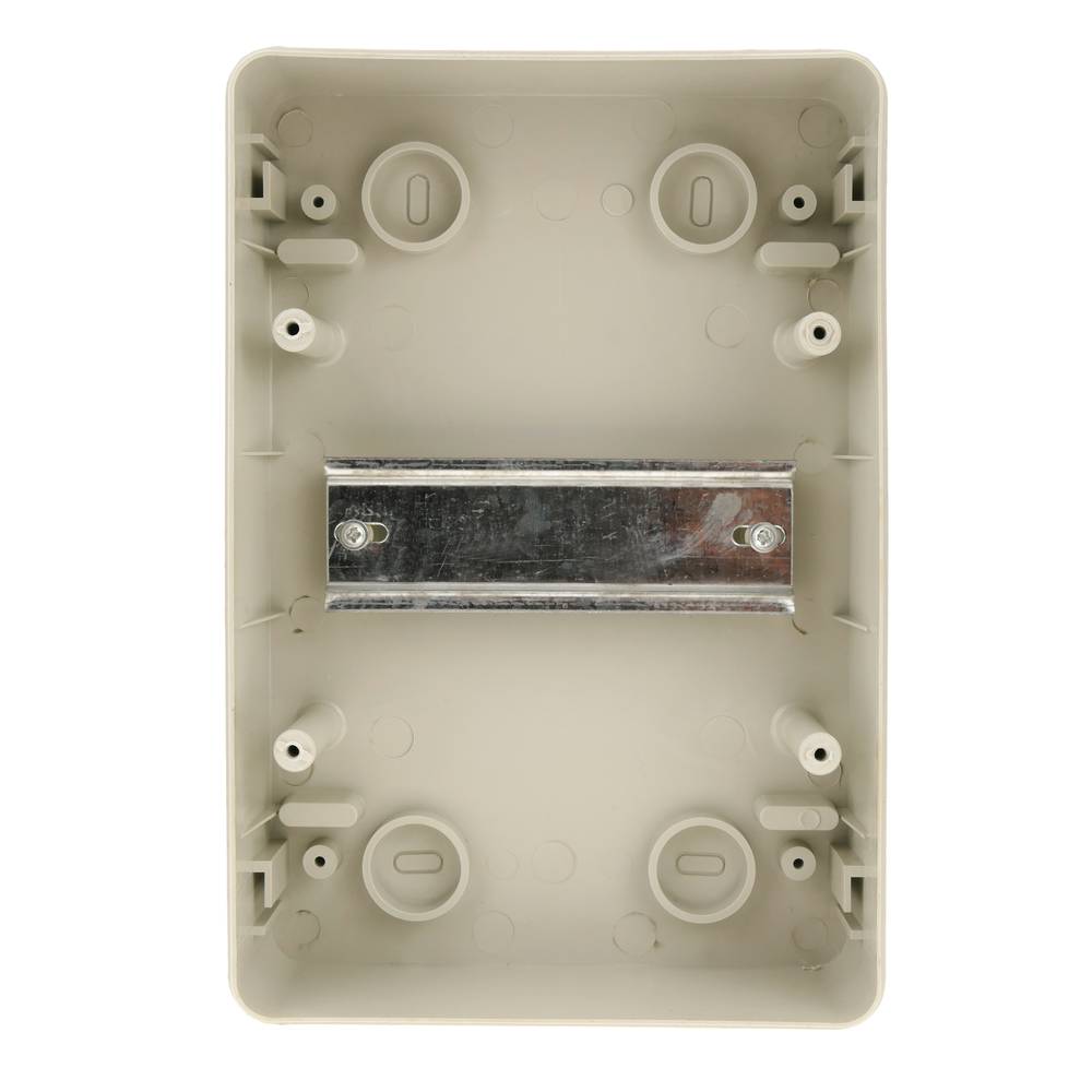 Caja de distribución eléctrica de 4 módulos de superficie de plástico ABS SPN IP65 HA