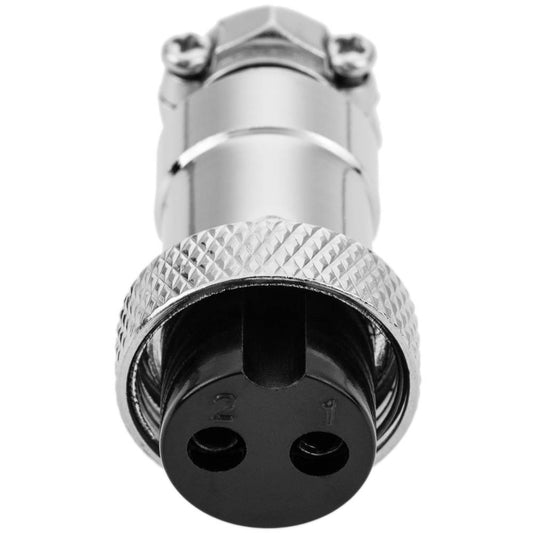 Conector micro aviación aéreo GX16 hembra de 2pin