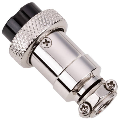 Conector micro aviación aéreo GX16 hembra de 2pin