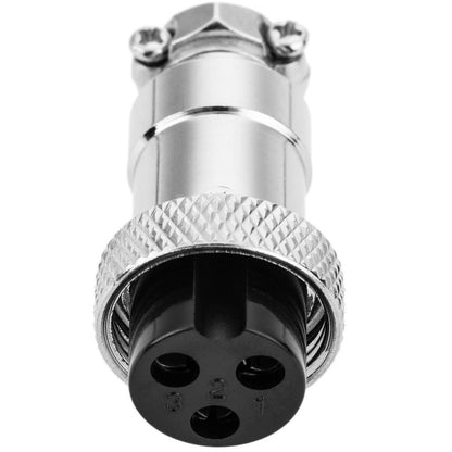 Conector micro aviación aéreo GX16 hembra de 3pin