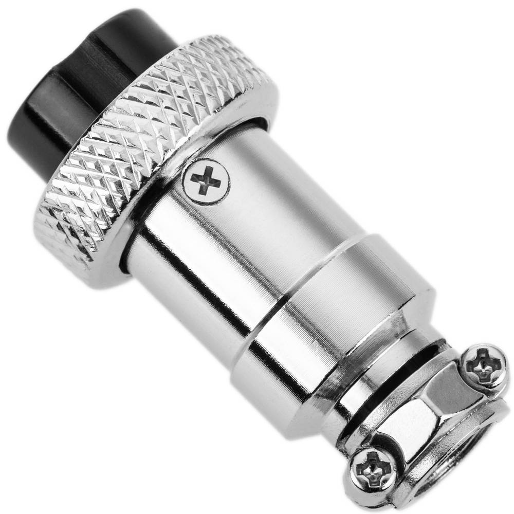Conector micro aviación aéreo GX16 hembra de 7pin
