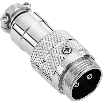 Conector micro aviación aéreo GX16 macho de 2pin