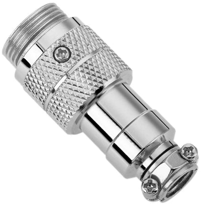 Conector micro aviación aéreo GX16 macho de 6pin