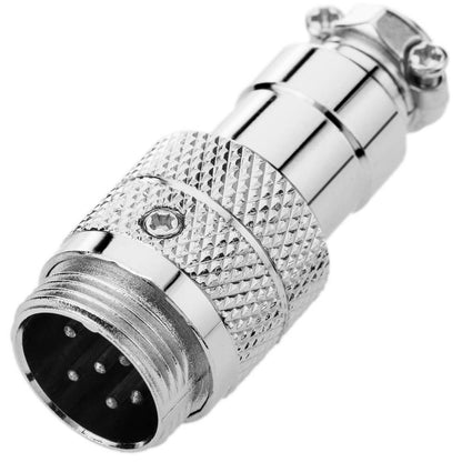 Conector micro aviación aéreo GX16 macho de 6pin