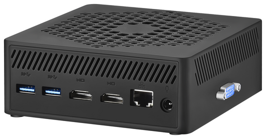 Leotec LEMPC15 PC/estación de trabajo barebone Negro