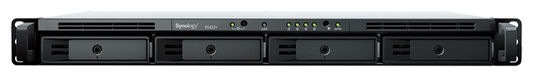Synology RackStation RS422+ servidor de almacenamiento NAS Bastidor (1U) Ryzen Embedded R1600 2 GB DDR4 DSM Negro