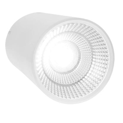 Foco LED de superficie Lámpara COB 12W 220VAC 3000K blanca 100mm
