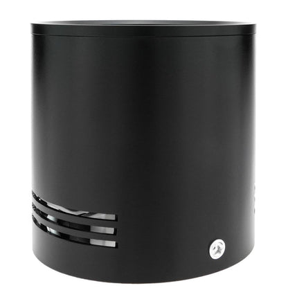 Foco LED de superficie Lámpara COB 12W 220VAC 6000K negra 100mm