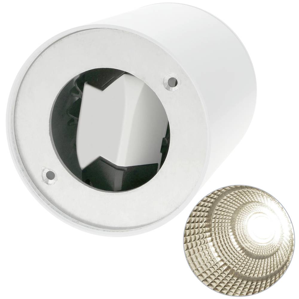 Foco LED de superficie Lámpara COB 5W 220VAC 3000K blanca 90mm