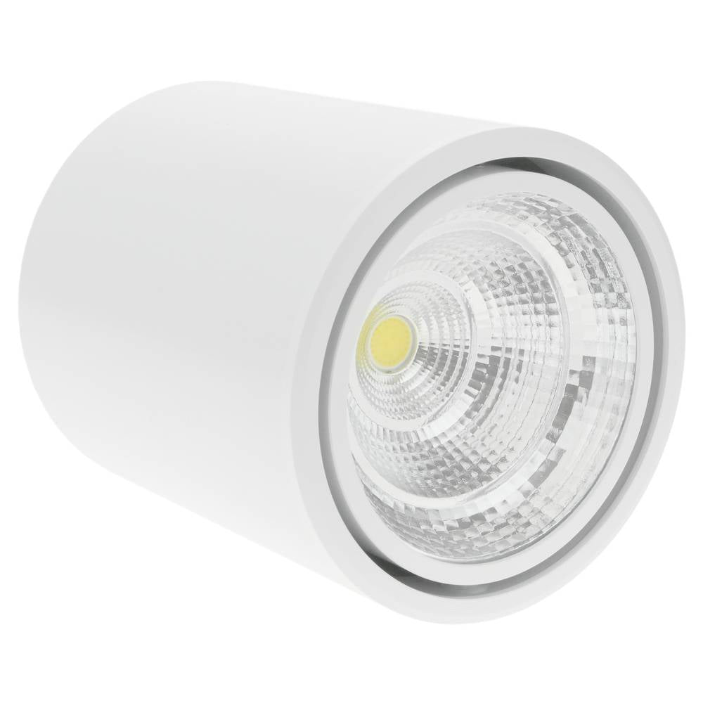 Foco LED de superficie Lámpara COB 5W 220VAC 3000K blanca 90mm