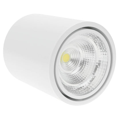Foco LED de superficie Lámpara COB 5W 220VAC 3000K blanca 90mm