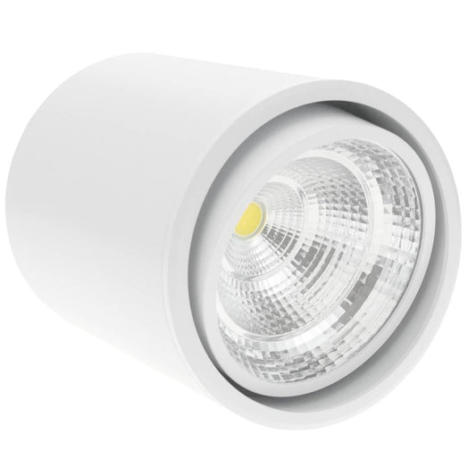 Foco LED de superficie Lámpara COB 5W 220VAC 6000K blanca 90mm