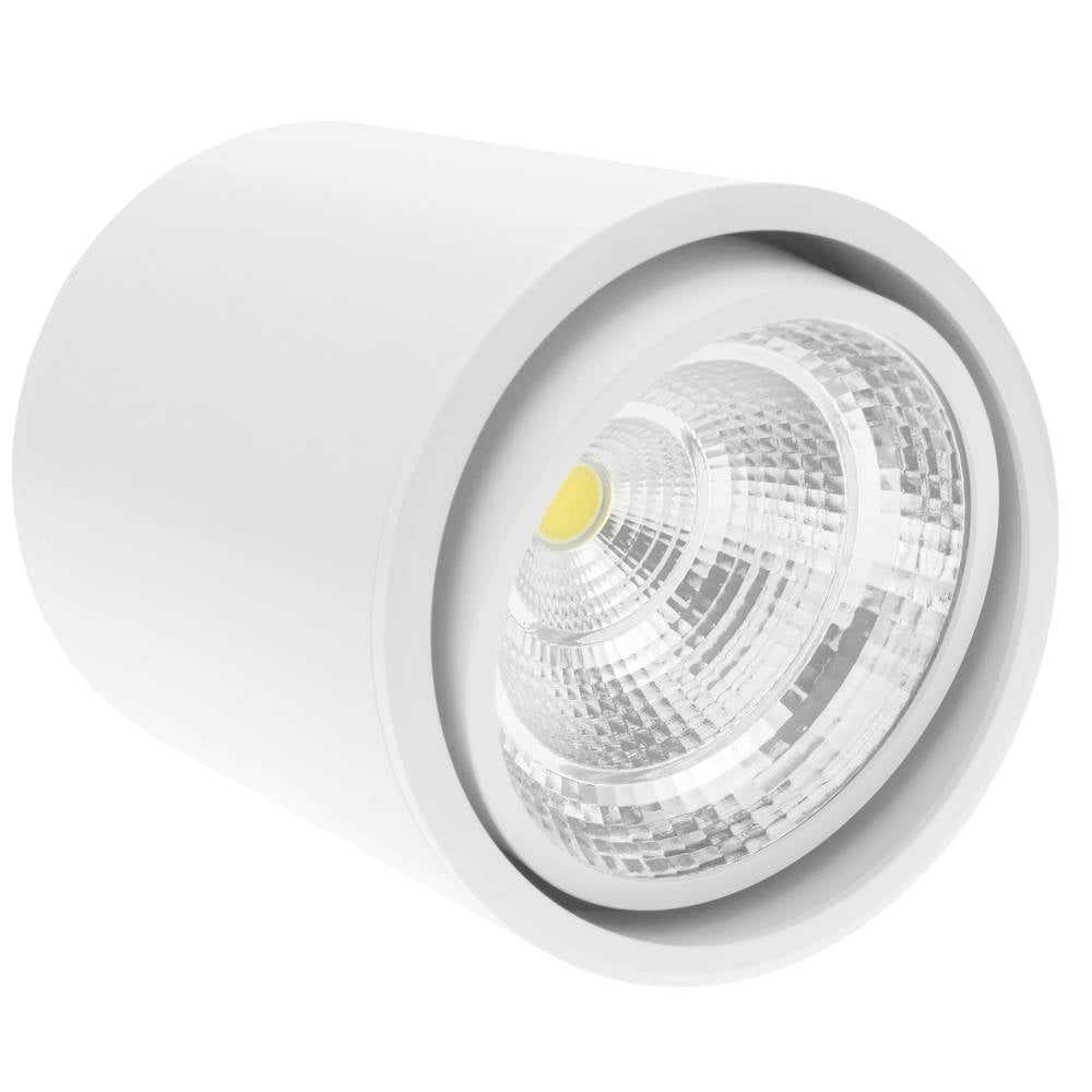 Foco LED de superficie Lámpara COB 7W 220VAC 6000K blanca 90mm