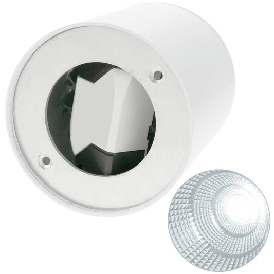 Foco LED de superficie Lámpara COB 7W 220VAC 6000K blanca 90mm