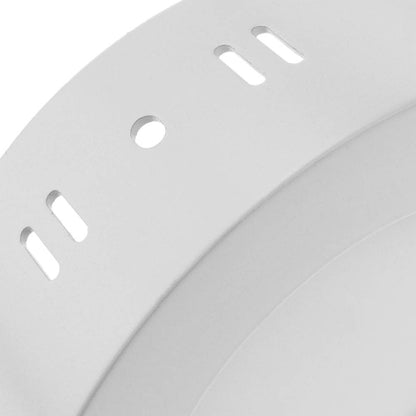 Panel LED circular downlight superficie de 120mm 6W blanco frío día