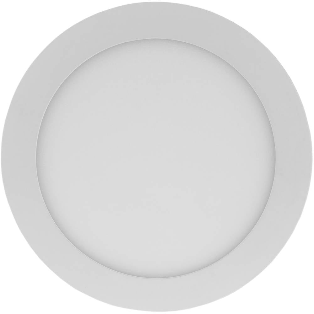 Panel LED circular downlight superficie de 170mm 12W blanco cálido
