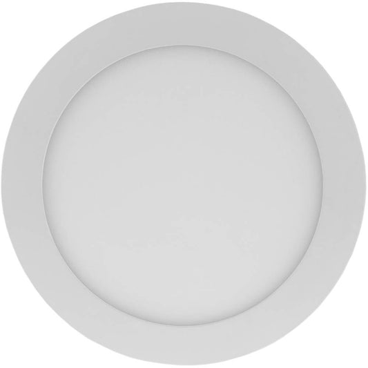 Panel LED circular downlight superficie de 170mm 12W blanco cálido
