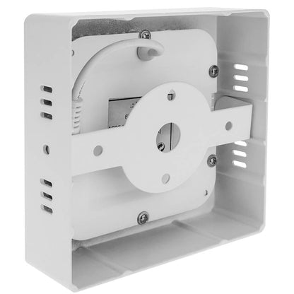 Panel LED cuadrado downlight superficie de 120mm 6W blanco frío día
