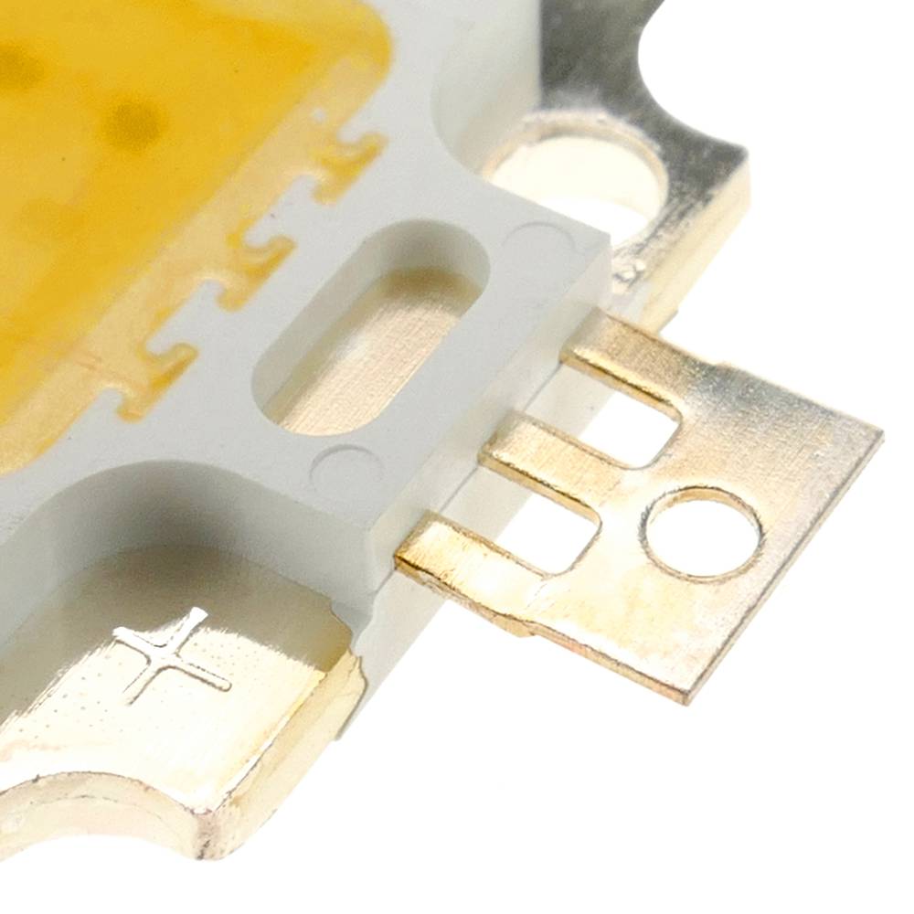 LED COB DIY 10W 800LM 3000K emisor de luz blanca cálida 20 x 20 mm
