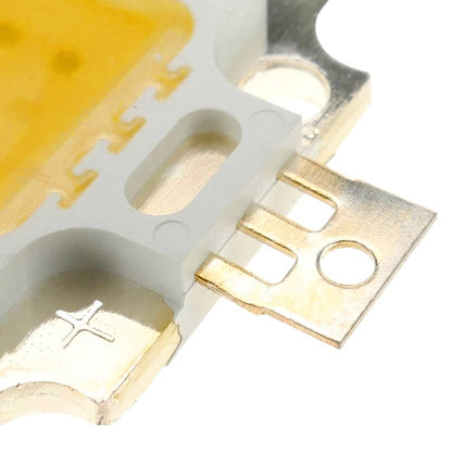 LED COB DIY 10W 800LM 3000K emisor de luz blanca cálida 20 x 20 mm