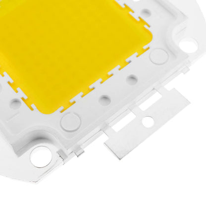 LED COB DIY 100W 8000LM 3000K emisor de luz blanca cálida 35 x 35 mm