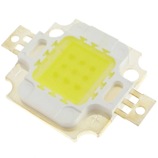LED COB DIY 10W 800LM 6000K emisor de luz blanco día 20 x 20 mm