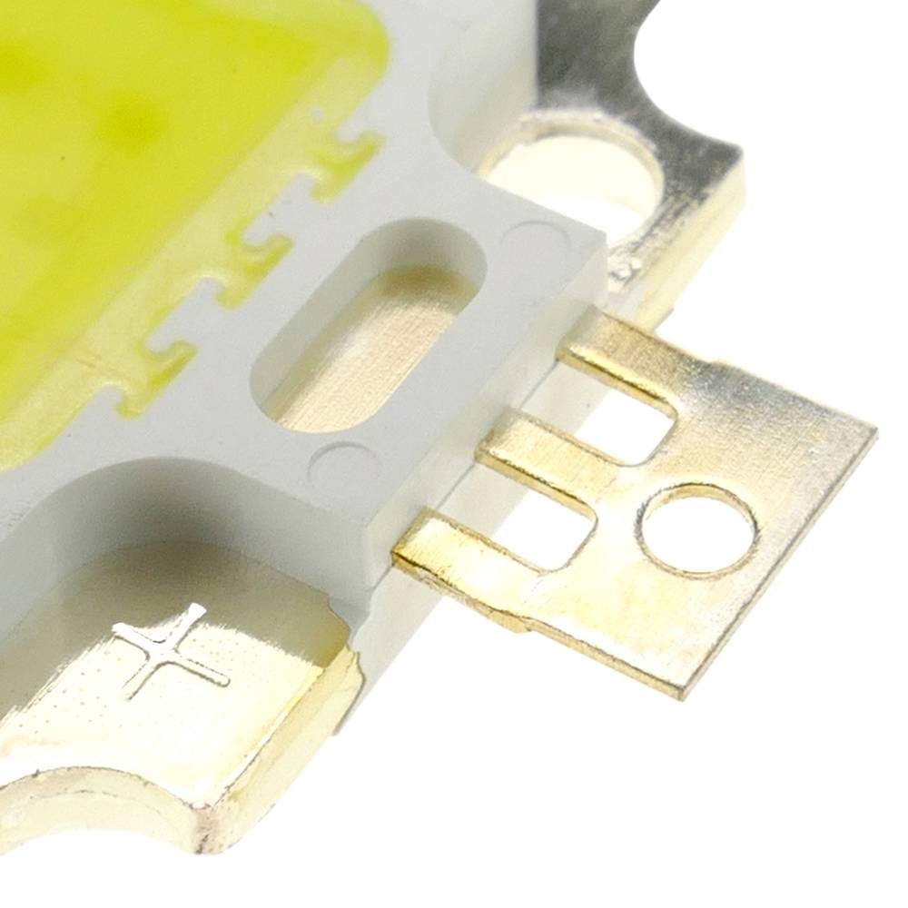 LED COB DIY 10W 800LM 6000K emisor de luz blanco día 20 x 20 mm