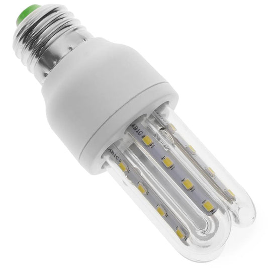 Bombilla de luz LED de 3W E27 luz fría día 6000K alargada