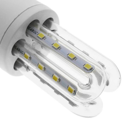 Bombilla de luz LED de 3W E27 luz fría día 6000K alargada