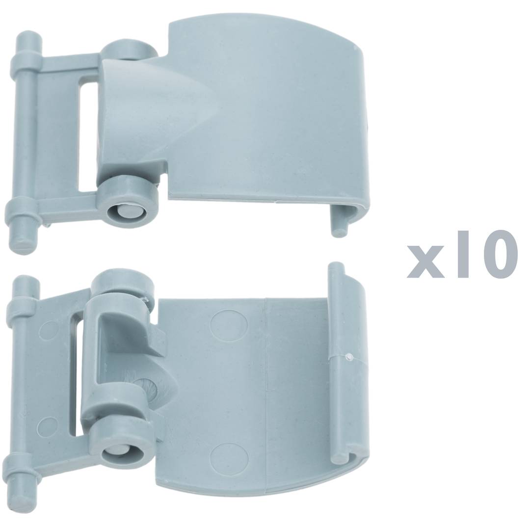 Pantalla estanca para tubo LED 1 x 1200 mm con conexión en dos extremos IP65 T8 G13