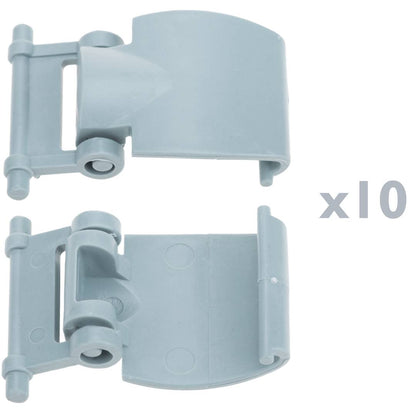 Pantalla estanca para tubo LED 1 x 1200 mm con conexión en dos extremos IP65 T8 G13